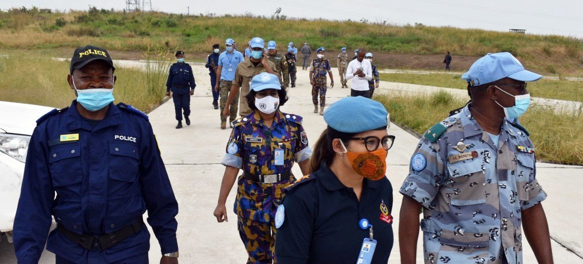 2021年联合国年度女警官,尼泊尔警司桑亚 玛拉,目前在联合国组织刚果